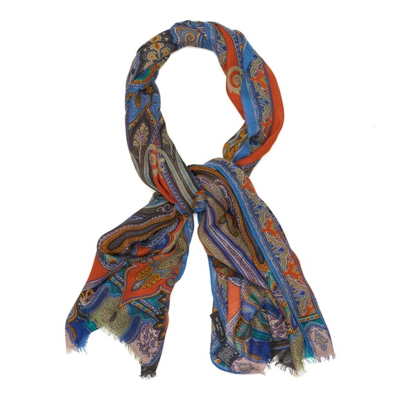 Etro Accessories - Colorful Paisley Scarf